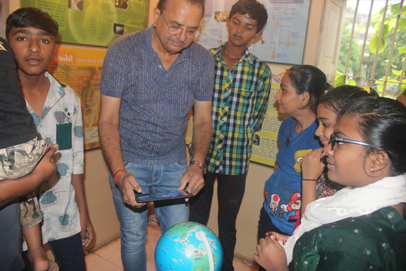 ORBOOT GLOBE-District Community Science Centre,Bal Bhavan & Museum,Amreli,(Gujcost.DST.Govt.Of Gujarat),7th,Sept.2025