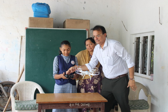 DRONE TECHNOLOGY-Toda Primary School,(Gujcost.DST.Govt.Of Gujarat),Sept.11th,2025