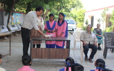 DRONE FLYING ACTIVITY-Oliya Pay Center School,(Gujcost.DST.Govt.Of Gujarat),Sept.13th, 2025