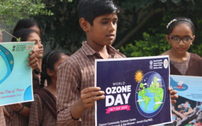 WORLD OZONE DAY CELEBRATION-ENVIRONMENTAL RALLY-Kanatalav Primary School,(Gujcost.DST.Govt.Of Gujarat),Sept.16th, 2025