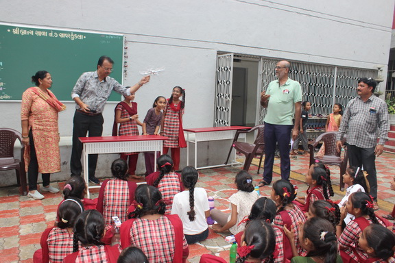 DRONES TECHNOLOGY-Branch Shala No.7,Savarkundala ,(Gujcost.DST.Govt.Of Gujarat),Sept.20th,2025