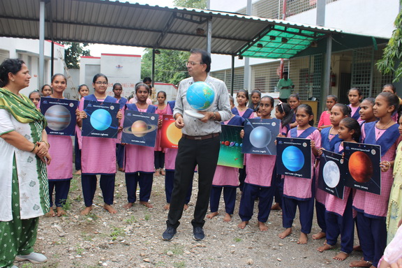 ASTRONOMICAL GAME-Khambha Primary Kanya Shala,(Gujcost.DST.Govt.Of Gujarat),Sept.23rd,2025