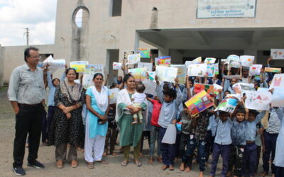 CLEAN INDIA-GREEN INDIA(DRAWING EXHIBITION),Vankiya Primary School,(Gujcost.DST.Govt.Of Gujarat),Sept.26th, 2025