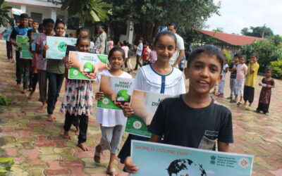 WORLD SPACE WEEK CELEBRATION(GREEN INDIA-CLEAN INDIA)-Lasa Primary School,(Gujcost.DST.Govt.Of Gujarat),Oct.4rd,2025