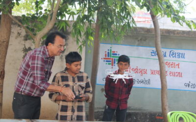 DRONE TECHNOLOGY-Jambuda Primary School,Kunkavav,(Gujcost.DST.Govt.Of Gujarat),Nov.19th,2025