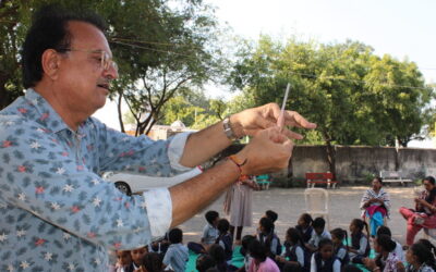 CREATIVE VIBRATION ACTIVITY-Antaliya  Primary School,(Gujcost.DST.Govt.Of Gujarat),Nov.24th,2025