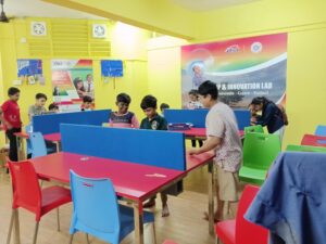 RURAL STUDENTS VISIT IP LAB AMRELI