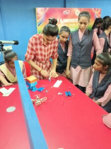 T.P.GANDHI GIRLS HIGHSCHOOL VISITED IP & INNOVATION LAB AMRELI