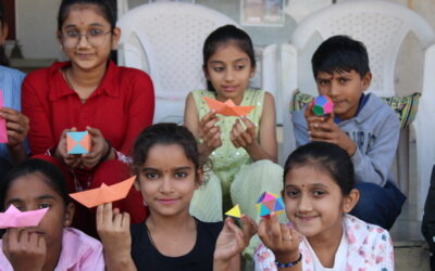 ORIGAMI ACTIVITY-NMD FESTIVAL-Bhiladi Primary School,(Gujcost.DST.Govt.Of Gujarat),Dec.17th,2025