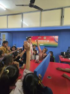 RURAL STUDENTS VISITED IP & INNOVATION LAB AMRELI