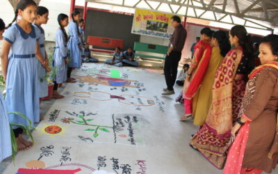 SCIENTIFIC RANGOL-(NSD),Amba Primary School,(Gujcost.DST.Govt.Of Gujarat),Feb.24th,2026