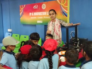 HAPPY ZONE PRESCHOOL VISITED IP & INNOVATION LAB AMRELI