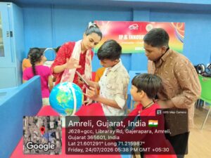 RURAL STUDENTS VISITED IP & INNOVATION LAB AMRELI