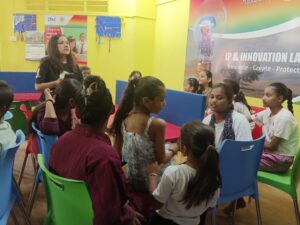 Children visited the IP & Innovation Lab where they took an IP session, built a drone, and had a live demo of a 3D printer.