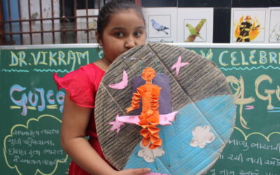 DRAWINGS ON SPACE-Padargadh Primary School, (Gujcost.DST.Govt.Of Gujarat, Aug.12th,2026