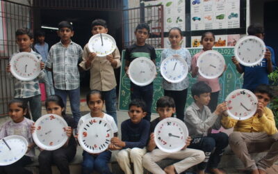 SUNLIGHT CLOCK(SUNDIAL)-Padargadh Primary School,(Gujcost.DST.Govt.Of Gujarat, Aug.12th,2026