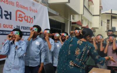 SOLAR OBSERVATION-District Community Science Centre,Children’s Museum & Bal Bhavan,Amreli (Gujcost.DST.Govt.Of Gujarat), Aug.23rd,2026
