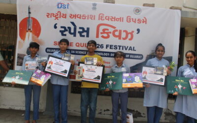 SPACE QUIZ-26,NATIONAL SPACE DAY CELEBRATION -District Community Science Centre,Children’s Museum & Bal Bhavan,Amreli,(Gujcost.DST.Govt.Of Gujarat), Aug.23rd,2026